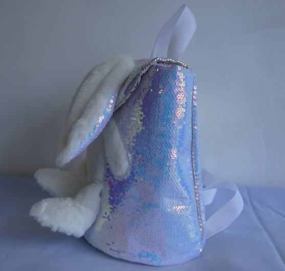 Four Color Sequin Bunny Backpack